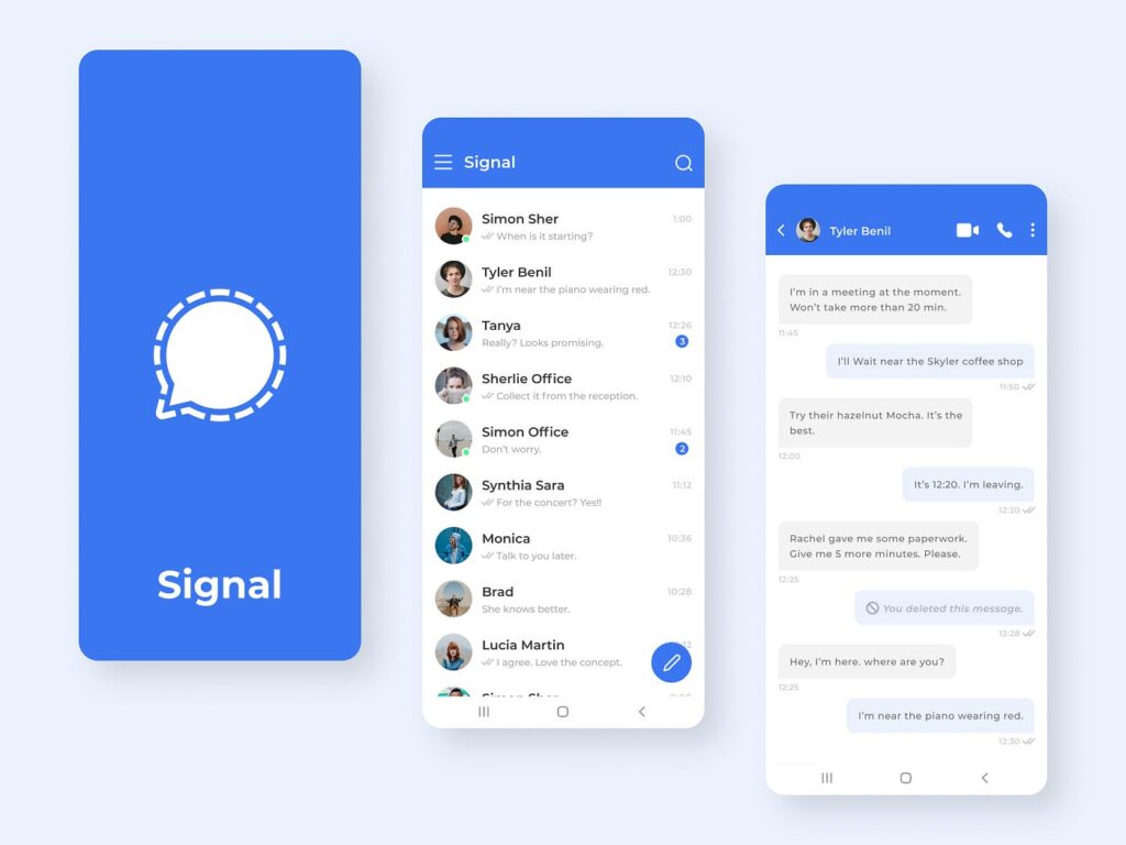 Signal app