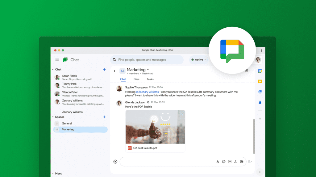 Google Chat App