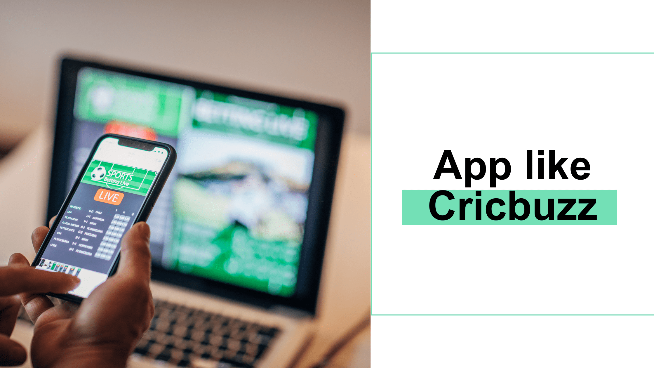 How to develop an Android App like Cricbuzz